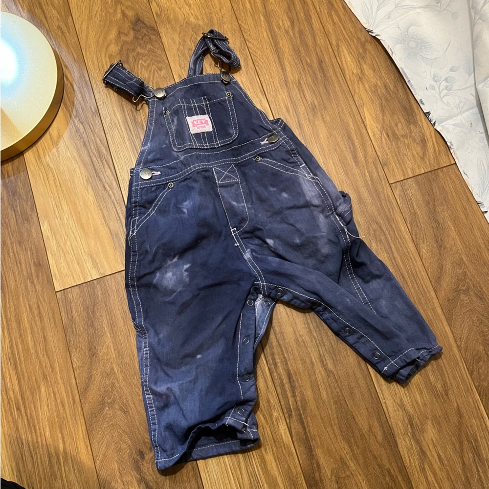 🧿10 for $10🧿 Boys Blue Key Overalls CC